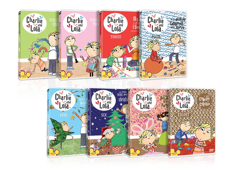 Charlie & Lola DVDs