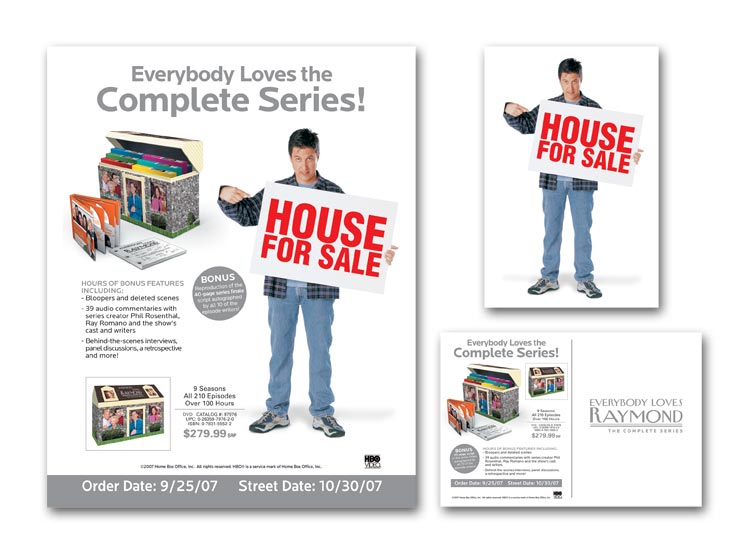 Everybody Loves Raymond Mailer and Postcard