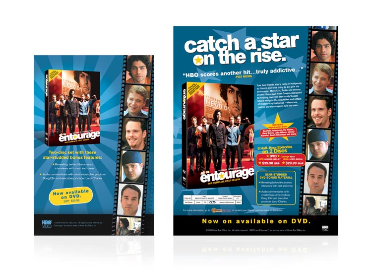 Entourage Season One Ads