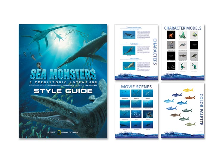 Sea Monsters Style Guide